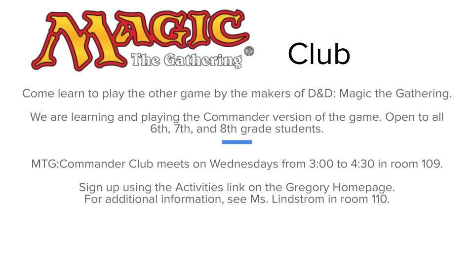  Magic card game club